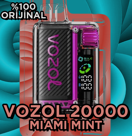 Vozol 20000 Miami Mint Satın Al